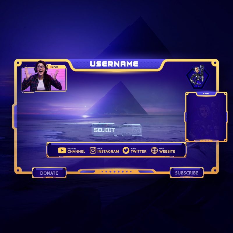 Twitch Overlay Design