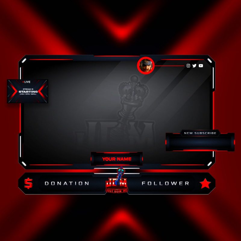 Twitch Overlay Design