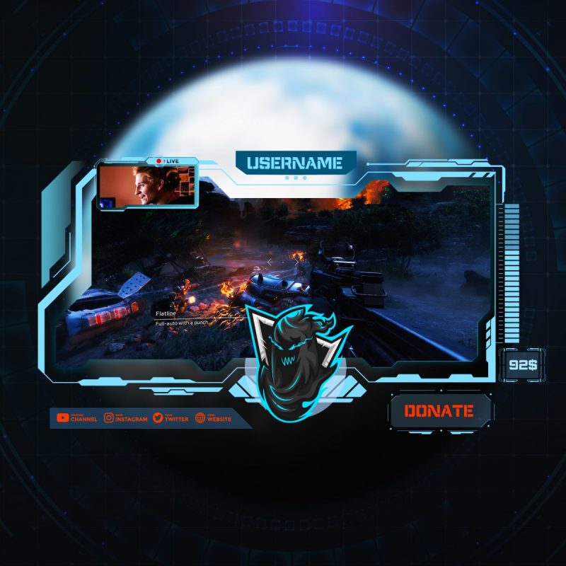 Twitch Overlay Design