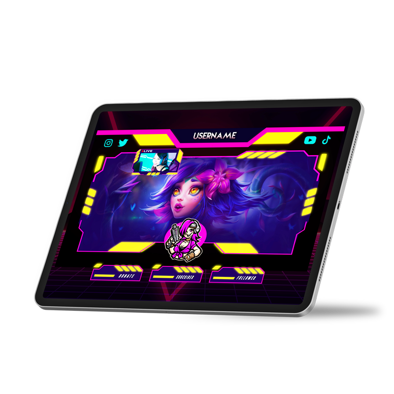 Twitch Overlay Design