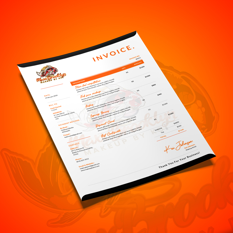 Invoice Design