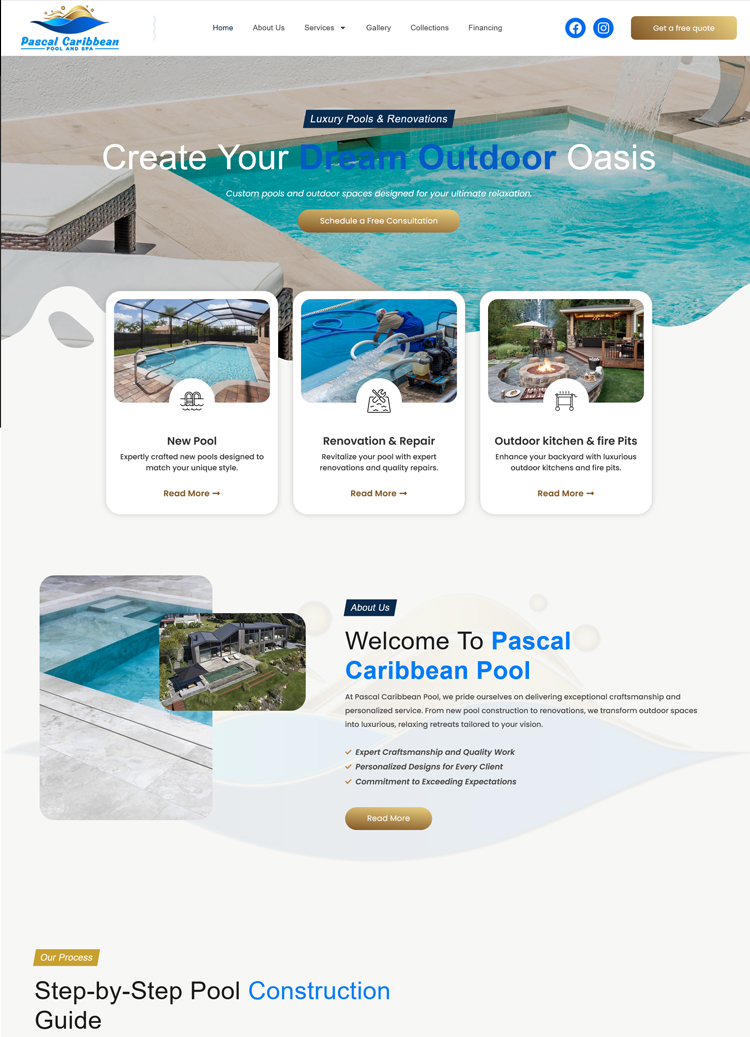 pcaribbeanpoolandspa.com