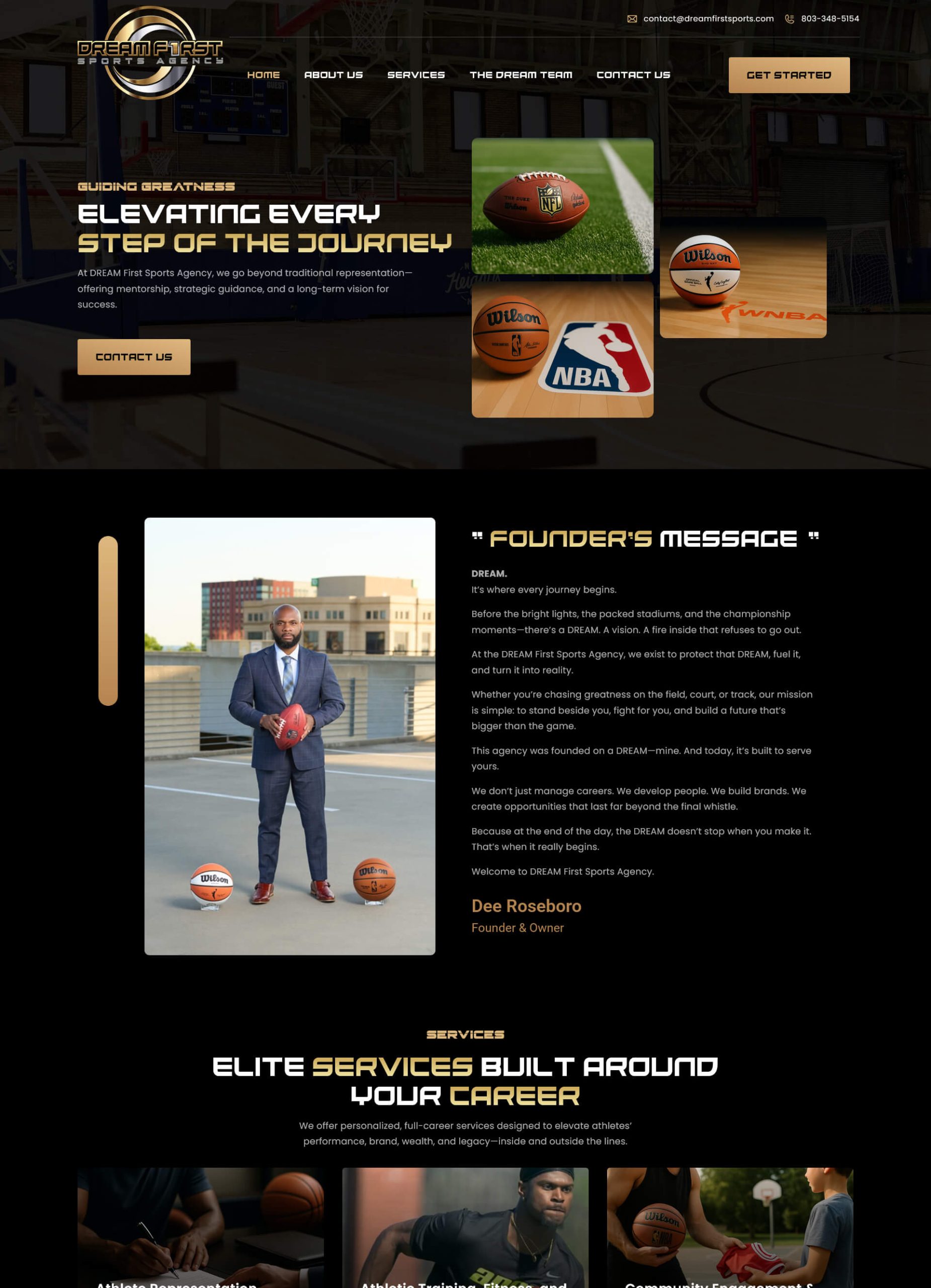 dreamfirstsports.com