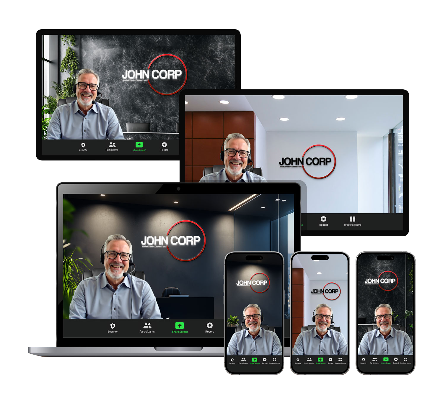 Virtual Backdrop Design