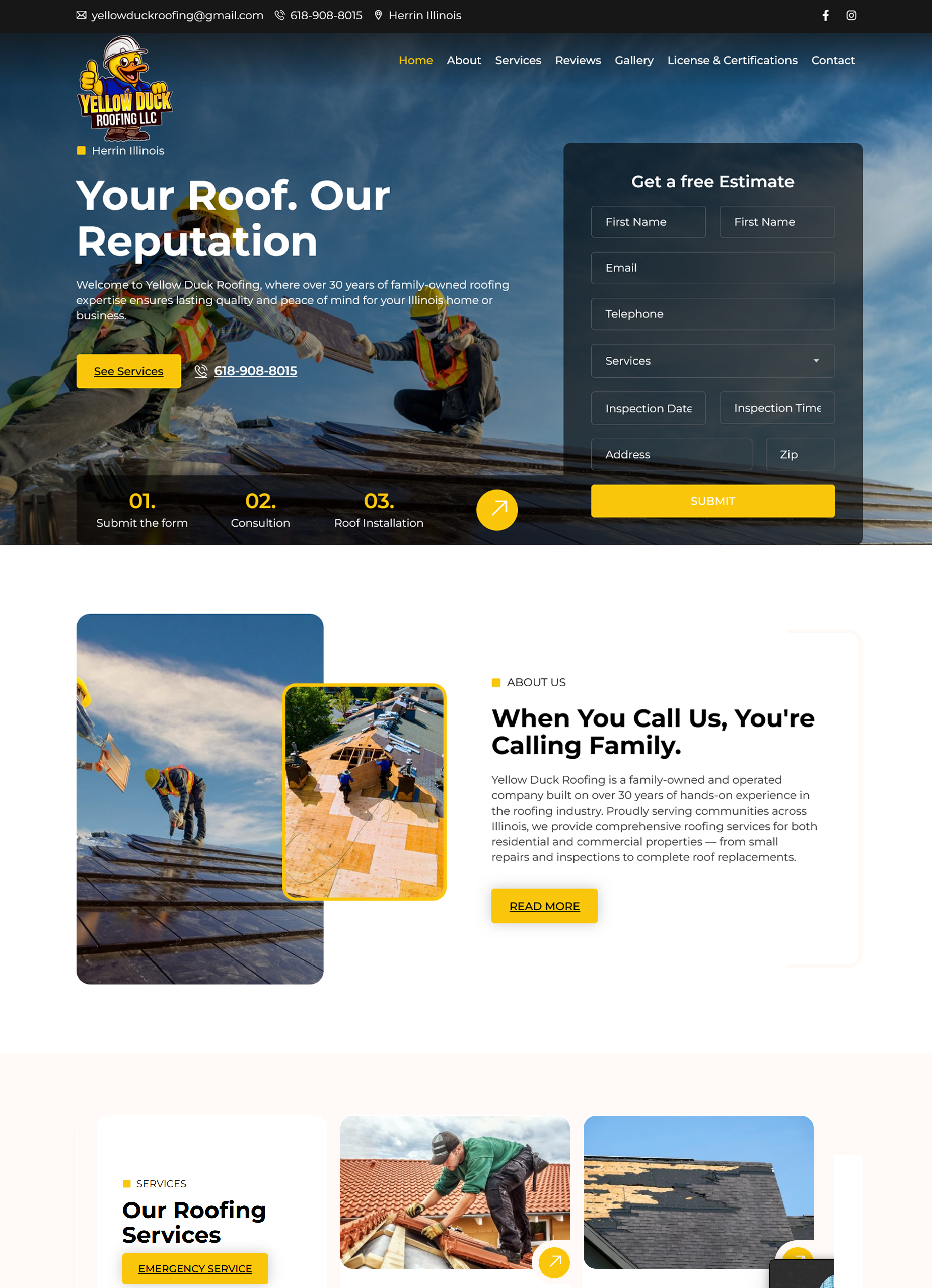 yellowduckroofing.com