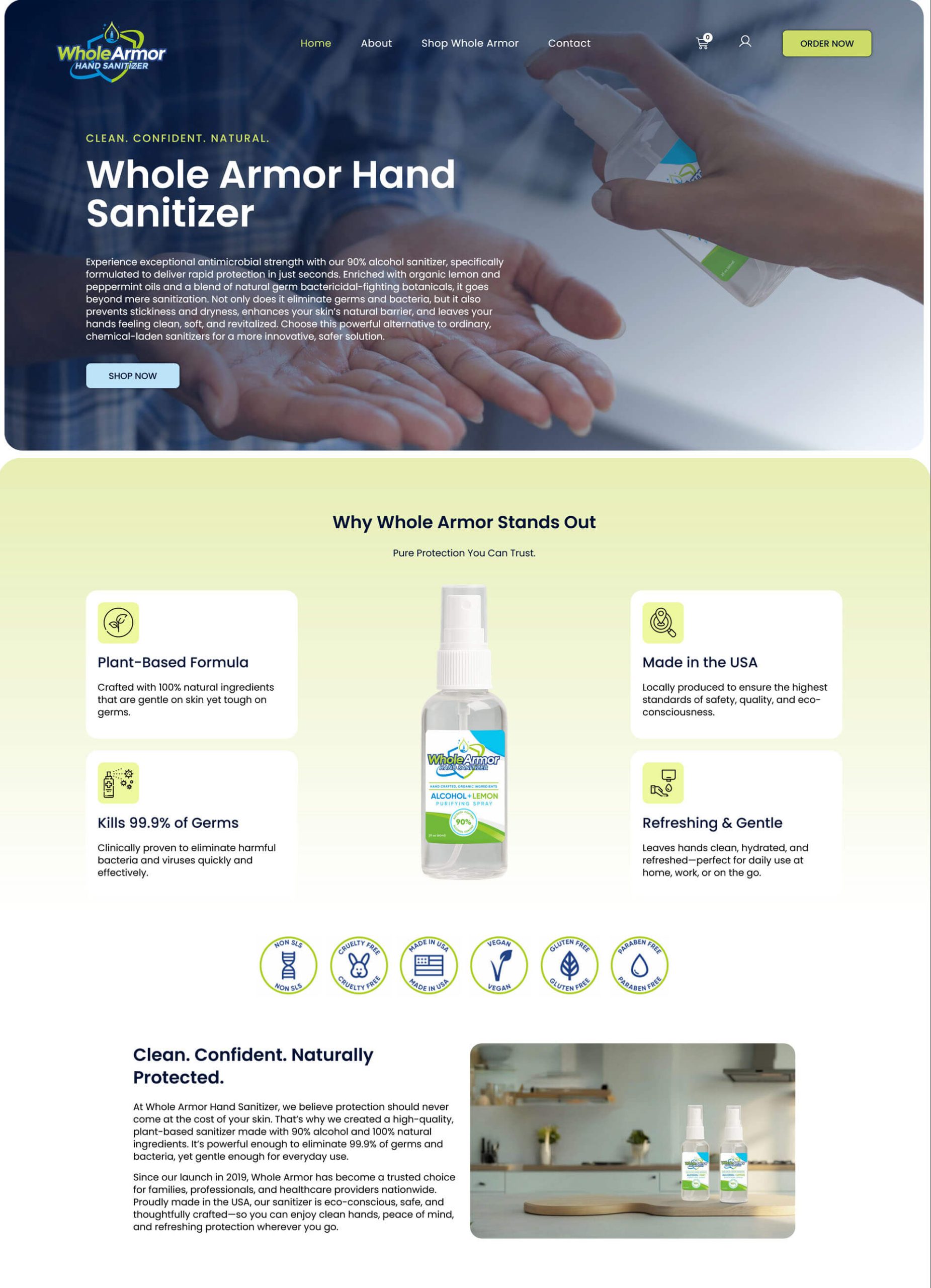 wholearmorhandsanitizer.com